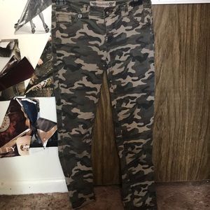Camo cargo pants